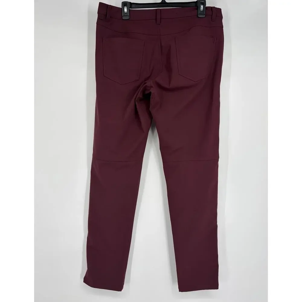 Lululemon ABC Slim-Fit Pant *Warpstreme Cassis